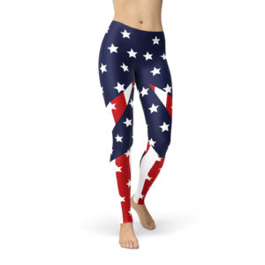 Women's American Flag Leggings