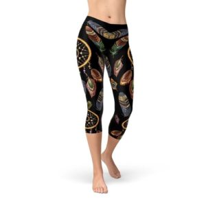 Women's Dreamcatcher Capri Leggings